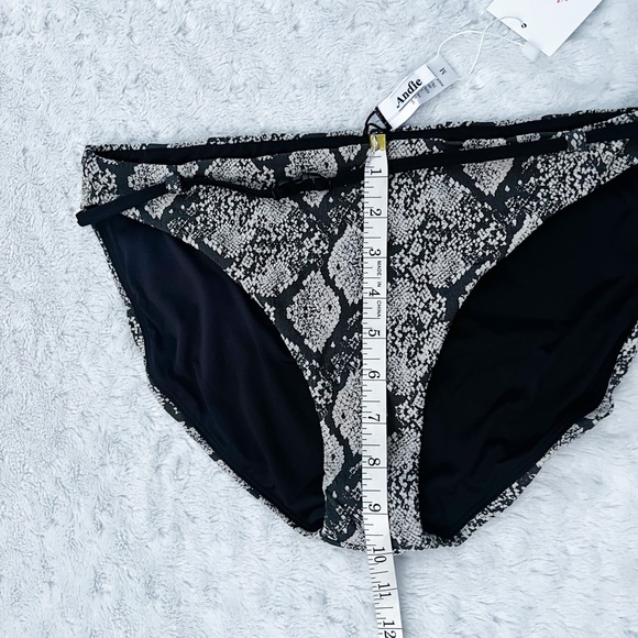 NWT- ANDIE Swim Riviera Bikini Bottom Snake Print - Picture 10 of 10